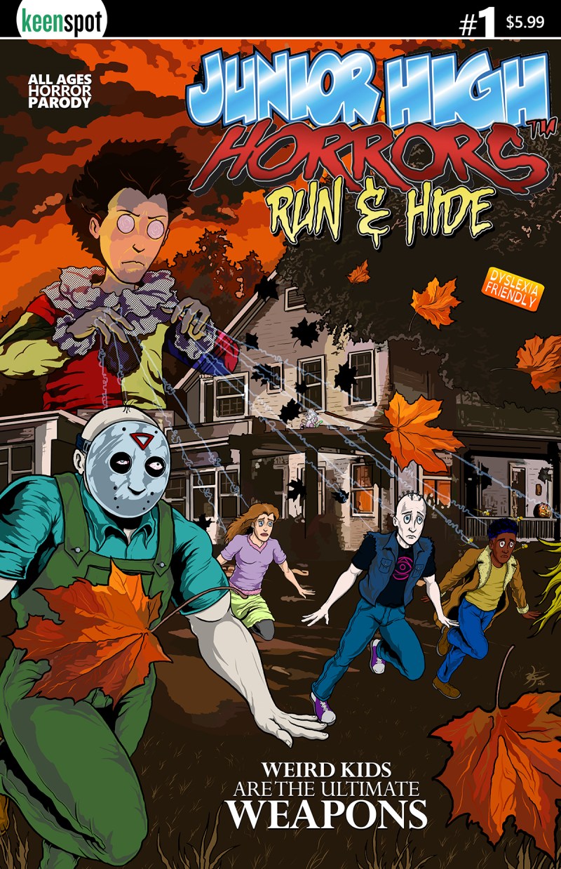 Junior High Horrors: Run & Hide (2026) - Zap-Kapow Comics Club
